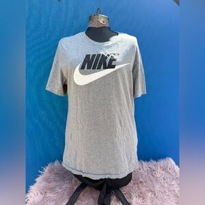 Nike Sportswear Icon Futura T-Shirt - Grey Size Medium